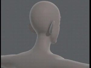 base mesh man character v11 3D Model