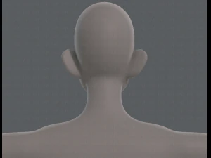 base mesh man character v11 3D Model