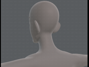 base mesh man character v11 3D मॉडल