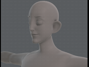 base mesh man character v11 3D मॉडल