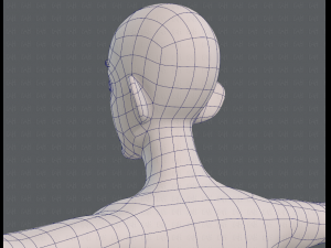 base mesh man character v11 3D मॉडल