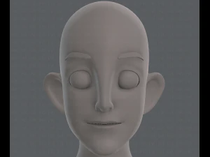base mesh man character v11 3D Model