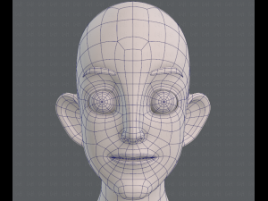 base mesh man character v11 3D मॉडल