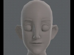 base mesh man character v11 3D Model