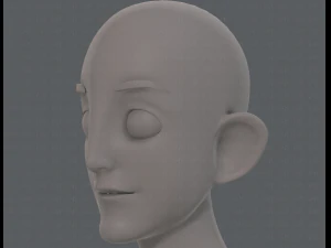 base mesh man character v11 3D Model