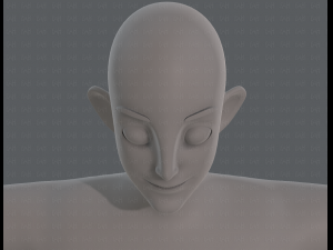 base mesh man character v11 3D मॉडल