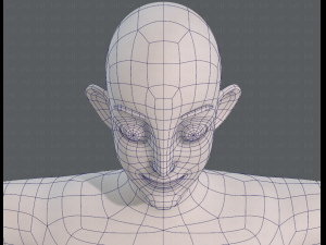 base mesh man character v11 3D मॉडल