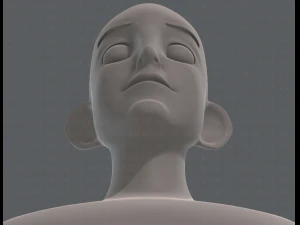 base mesh man character v11 3D Model