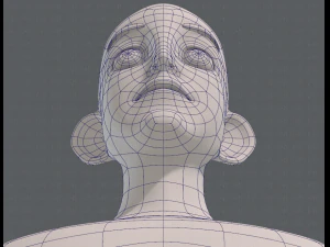 base mesh man character v11 3D Model