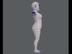 base mesh woman 12 3D 模型
