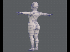 base mesh woman 12 3D 模型