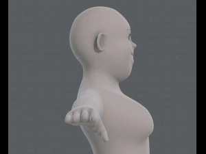 base mesh woman 12 3D Model