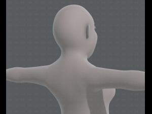 base mesh woman 12 3D 模型