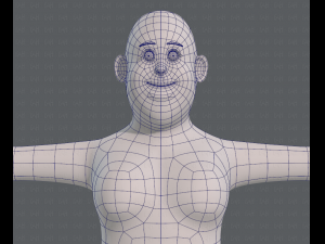 base mesh woman 12 3D 模型