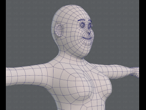 base mesh woman 12 3D 模型