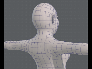 base mesh woman 12 3D 模型