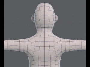 base mesh woman 12 3D Model