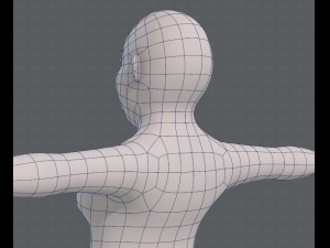 base mesh woman 12 3D 模型