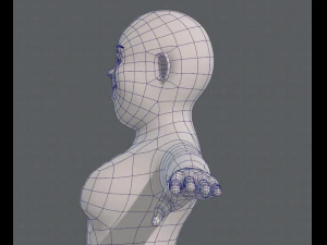 base mesh woman 12 3D Model