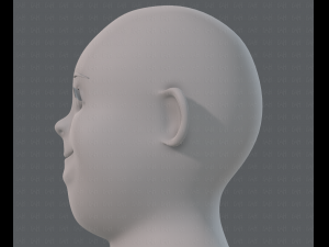 base mesh woman 12 3D 模型