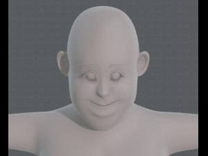 base mesh woman 12 3D 模型