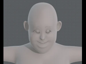 base mesh woman 12 3D Model