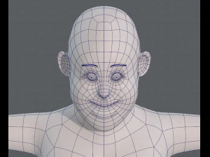 base mesh woman 12 3D Model
