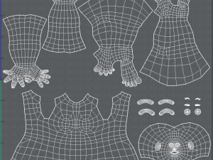 base mesh woman 12 3D 模型