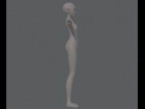 base mesh woman 13 3D Model