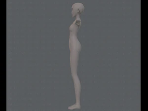 base mesh woman 13 3D Model