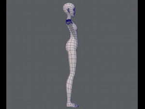 base mesh woman 13 3D Model