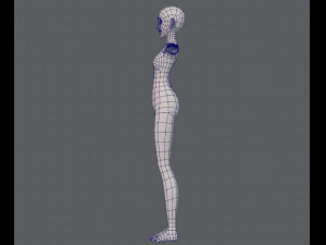 base mesh woman 13 3D Model