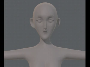 base mesh woman 13 3D Model