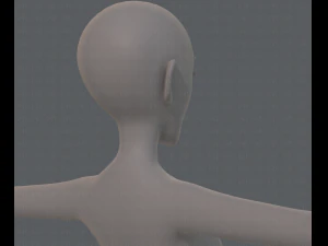 base mesh woman 13 3D Model