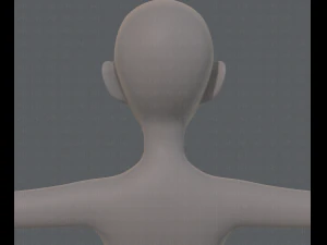 base mesh woman 13 3D Model