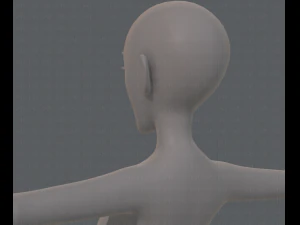 base mesh woman 13 3D Model