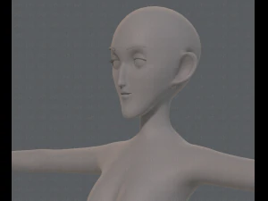 base mesh woman 13 3D Model