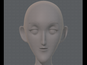 base mesh woman 13 3D Модель