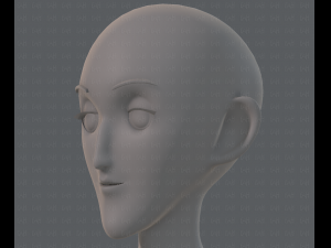 base mesh woman 13 3D Модель