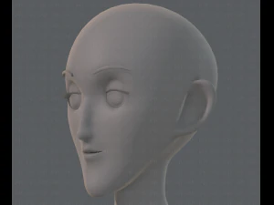 base mesh woman 13 3D Model