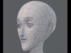 base mesh woman 13 3D Model