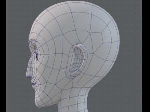 base mesh woman 13 3D Модель