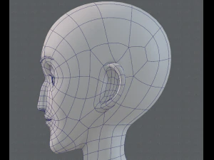 base mesh woman 13 3D Model