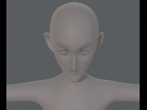 base mesh woman 13 3D Model