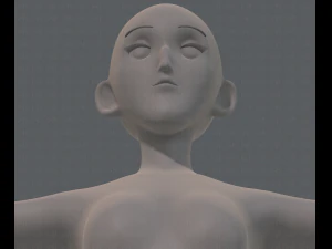 base mesh woman 13 3D Model