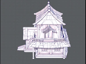 house cartoon v05 3D Model