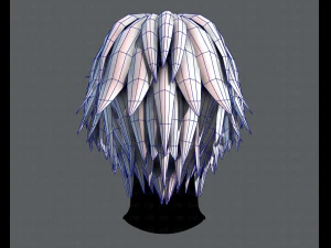 3d hair style for man typeb v02 3D Model