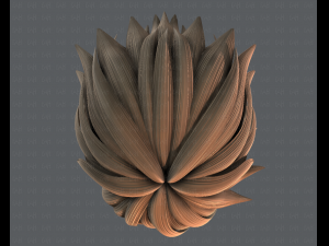 3d hair style for man typeb v02 3Dモデル