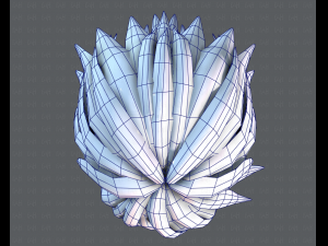 3d hair style for man typeb v02 3Dモデル