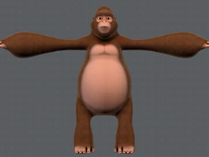 king kong v01 3D Model